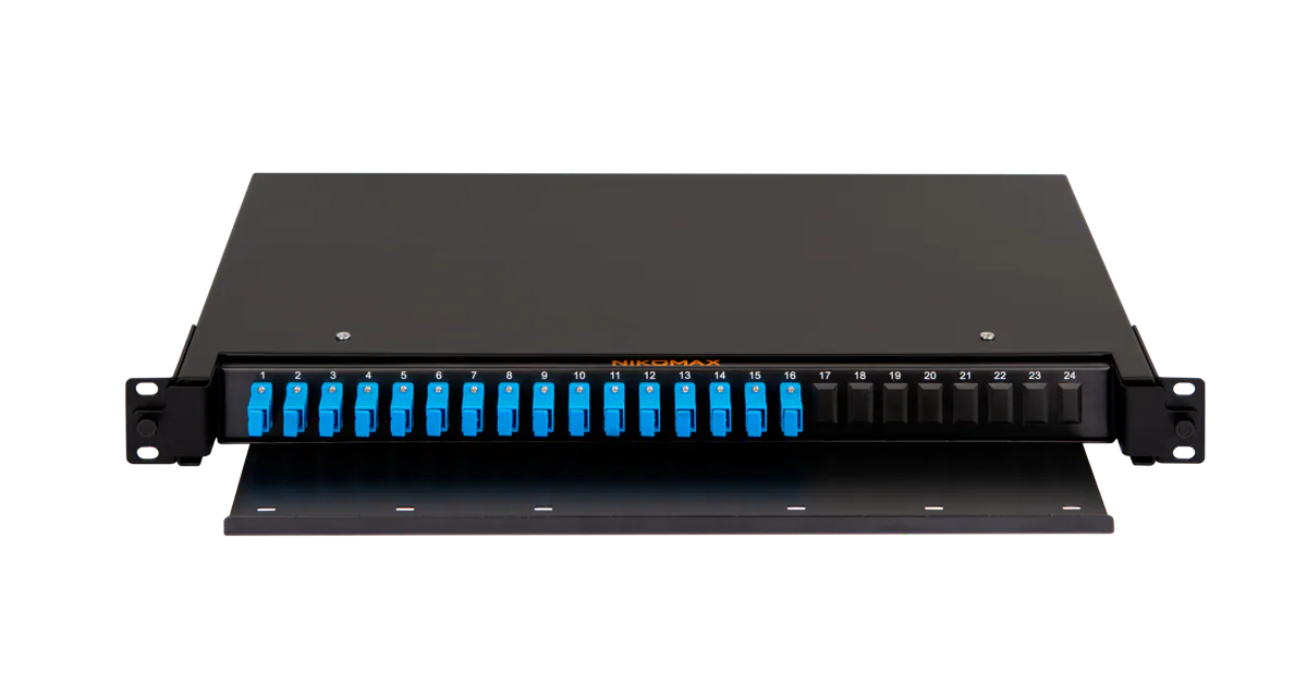 Оборудование NIKOMAX NMF-RP16SCUS2-TS-P1-1U-BK