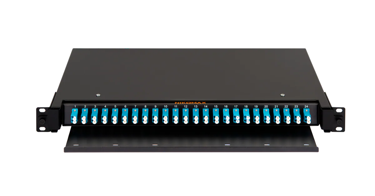 Оборудование NIKOMAX NMF-RP48LCUS2-TS-P1-1U-BK