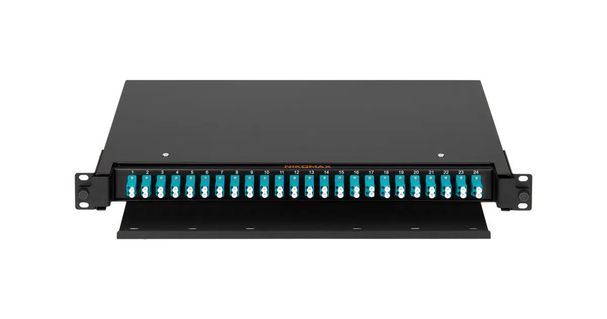 Оборудование NIKOMAX NMF-RP48LCUM3-TS-P1-1U-BK