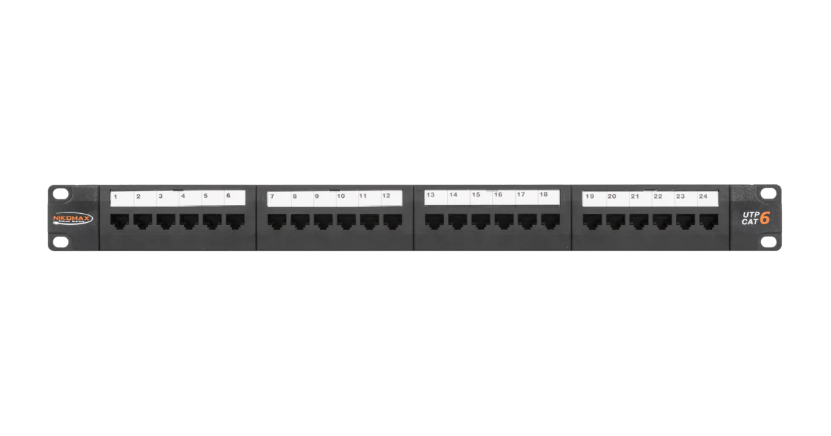 Оборудование NIKOMAX NMC-RP24UE2-1U-BK