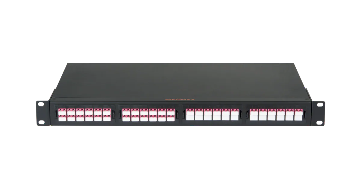 Оборудование NIKOMAX NMF-RP04-CM-MTF-1U-BK