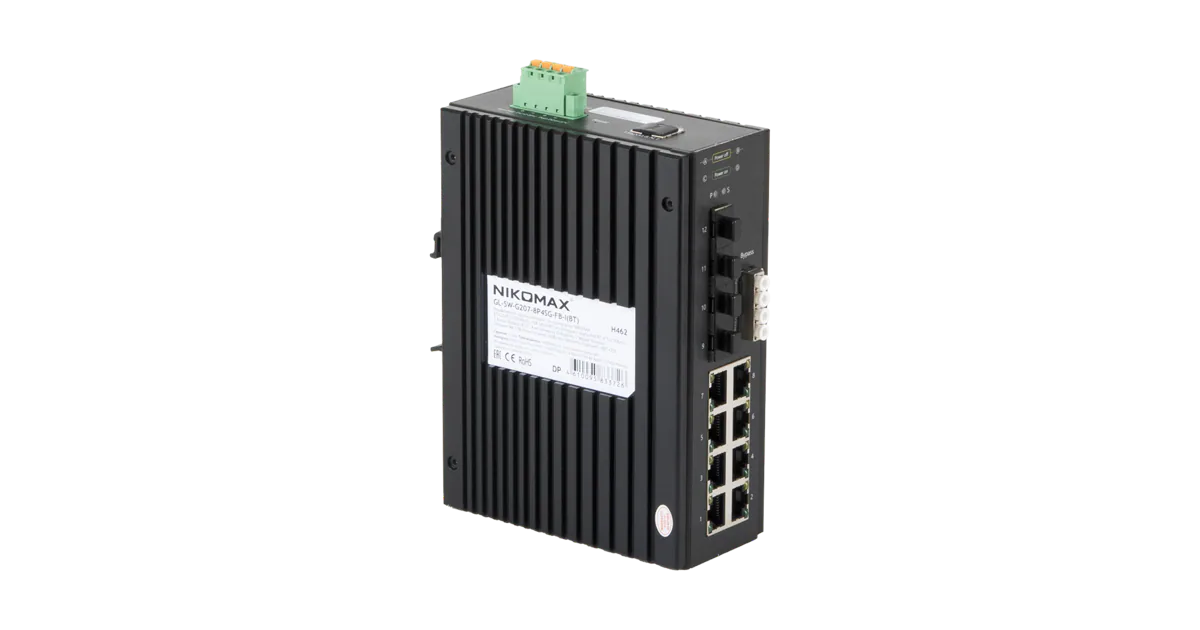 Оборудование NIKOMAX GL-SW-G207-8P4SG-FB-I(BT)