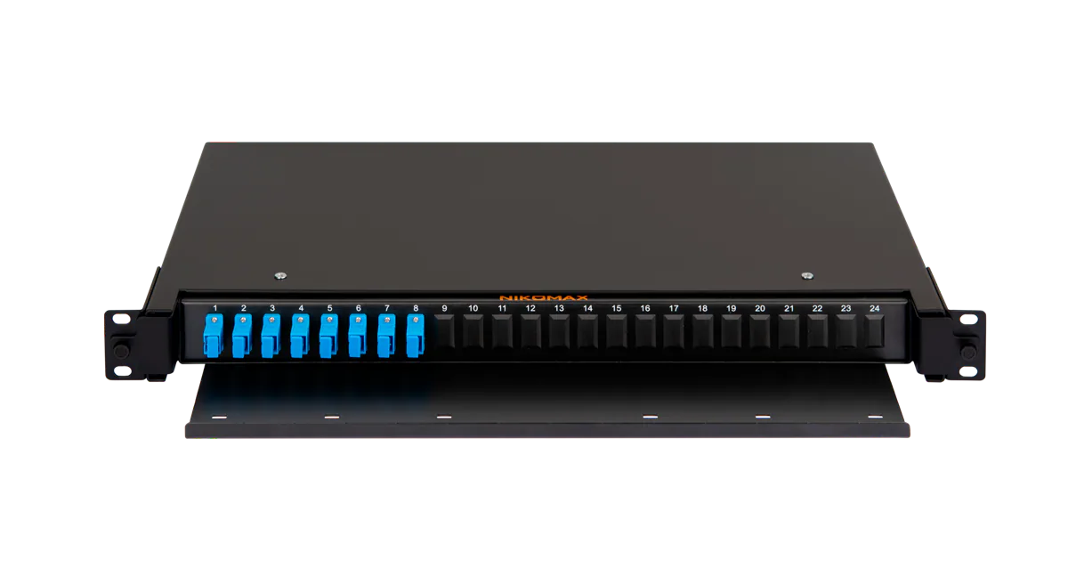 Оборудование NIKOMAX NMF-RP08SCUS2-TS-P1-1U-BK