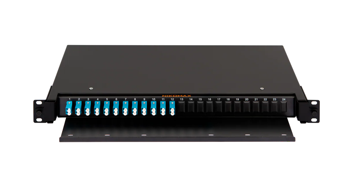 Оборудование NIKOMAX NMF-RP24LCUS2-TS-P1-1U-BK
