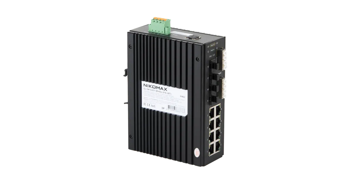 Оборудование NIKOMAX GL-SW-G207-8P4SG-2FB-I(BT)