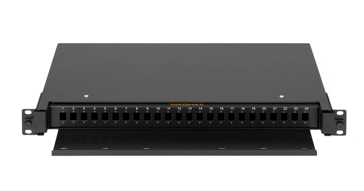 Оборудование NIKOMAX NMF-RP24SC-TS-P1-1U-BK