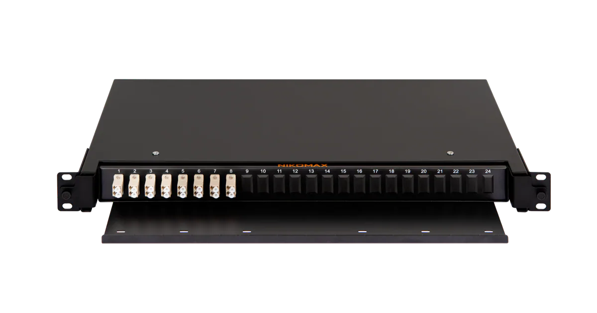 Оборудование NIKOMAX NMF-RP16LCUM2-TS-P1-1U-BK